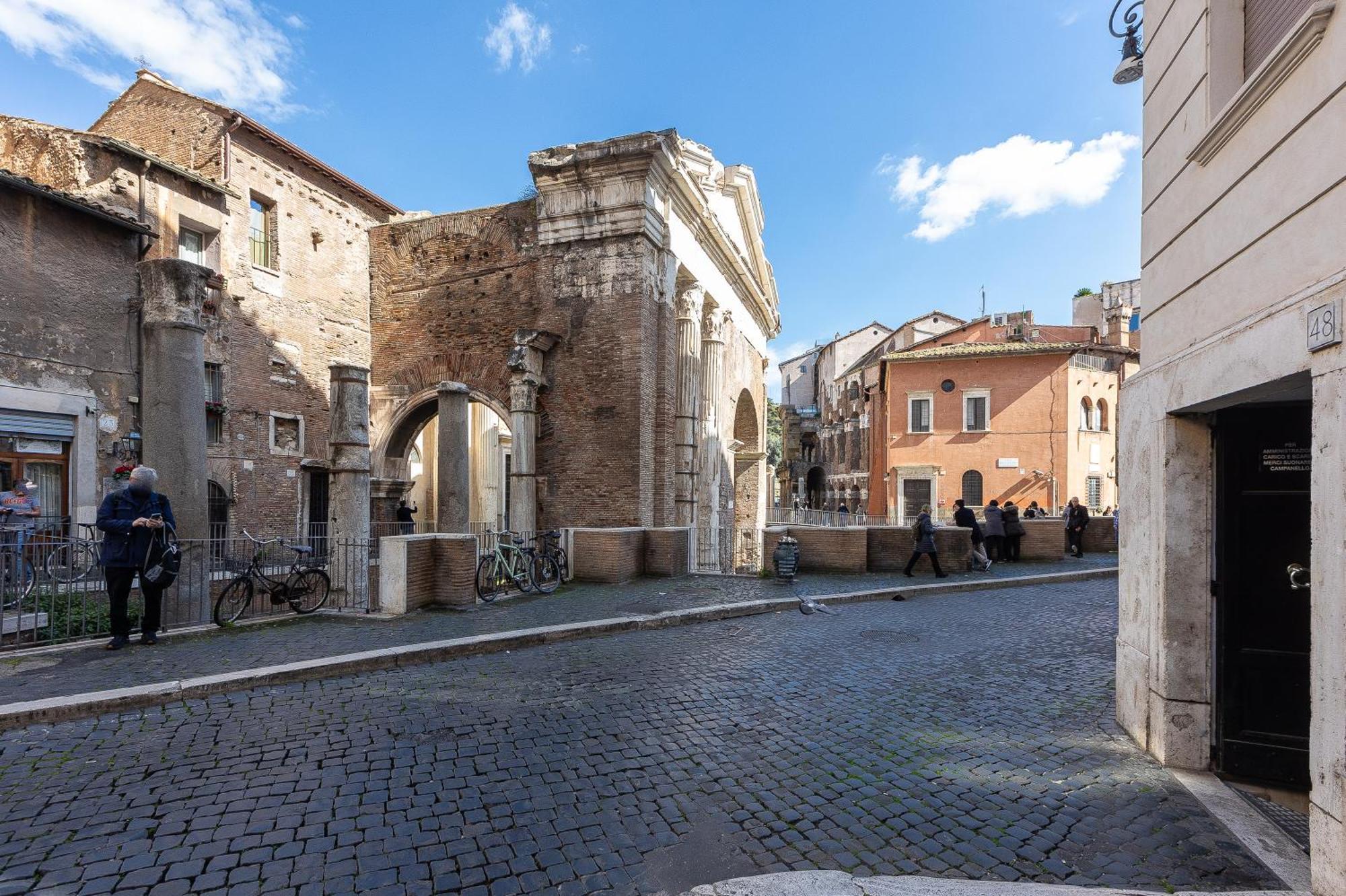 Amazing Elegant Jewish Ghetto Apartment Рим Екстериор снимка